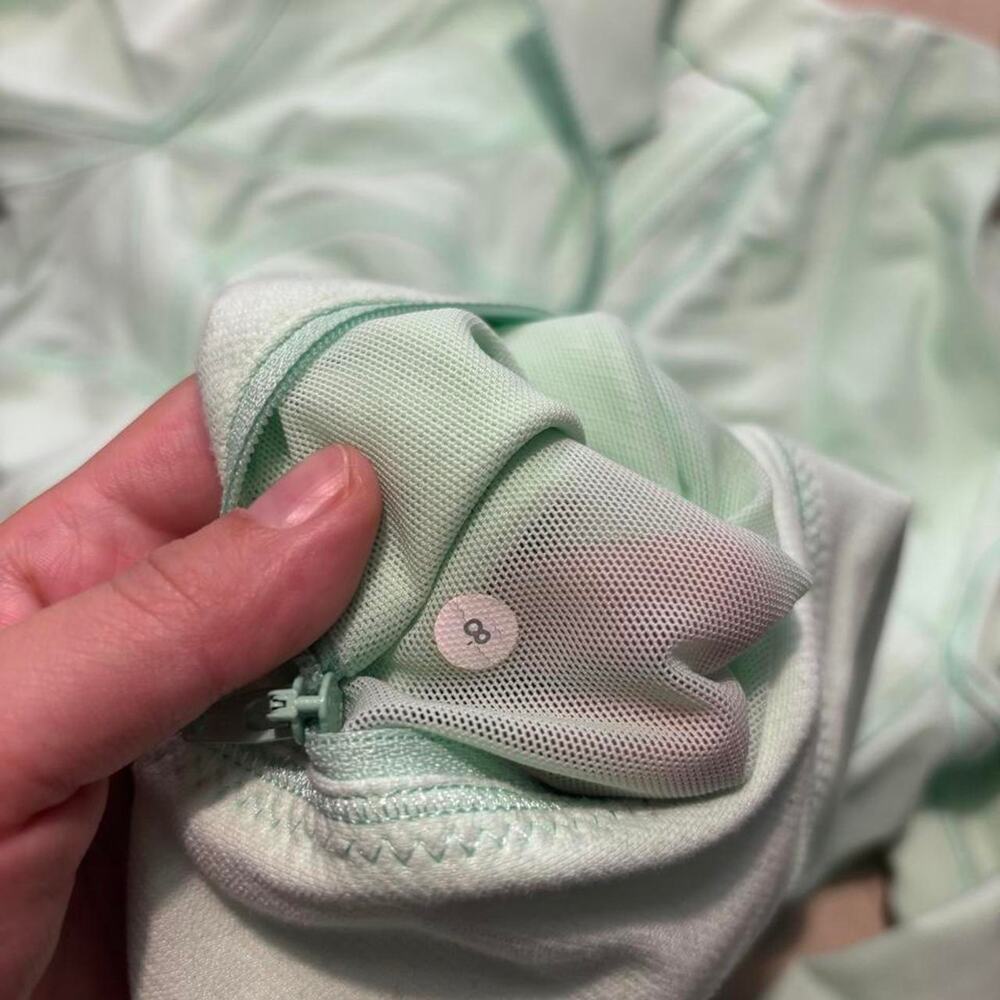 Lululemon light green zip up - Picture 7 of 7